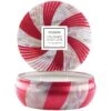 Voluspa Crushed Candy Cane - Limited Edition 3 Wick Tin Candle 2 Voluspa Crushed Candy Cane - Limited Edition 3 Wick Tin Candle -Voluspa 3 wick candle decorative tin ccc crushed candy cane 1 3cc7