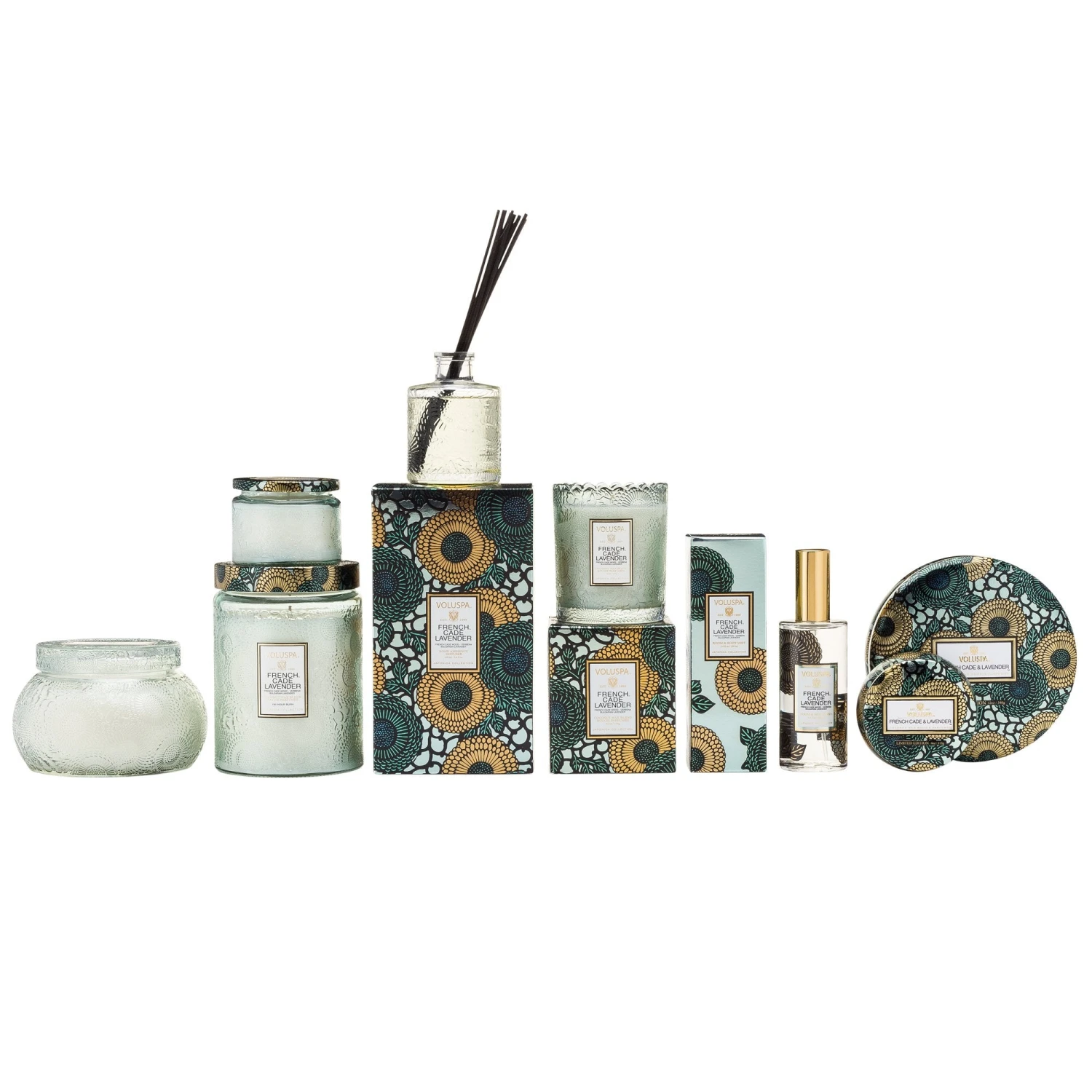 Voluspa French Cade Lavender - 3 Wick Tin Candle 5 Voluspa French Cade Lavender - 3 Wick Tin Candle - Image 3