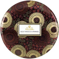 Voluspa Goji Tarocco Orange - 3 Wick Tin Candle