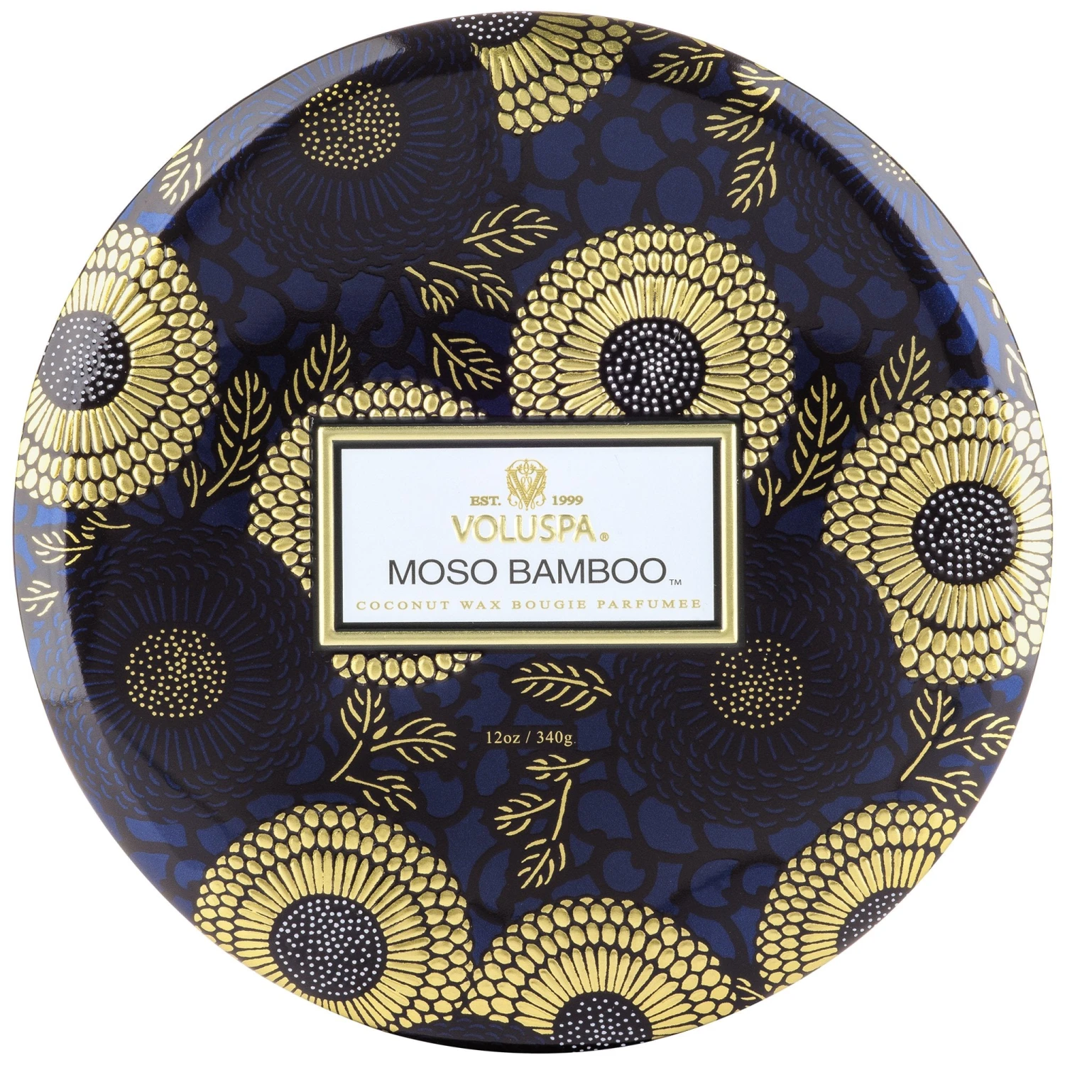 Voluspa Moso Bamboo - 3 Wick Tin Candle 3 Voluspa Moso Bamboo - 3 Wick Tin Candle