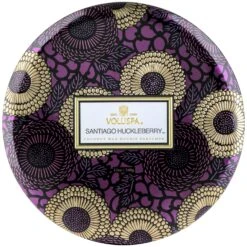 Voluspa Santiago Huckleberry - 3 Wick Tin Candle