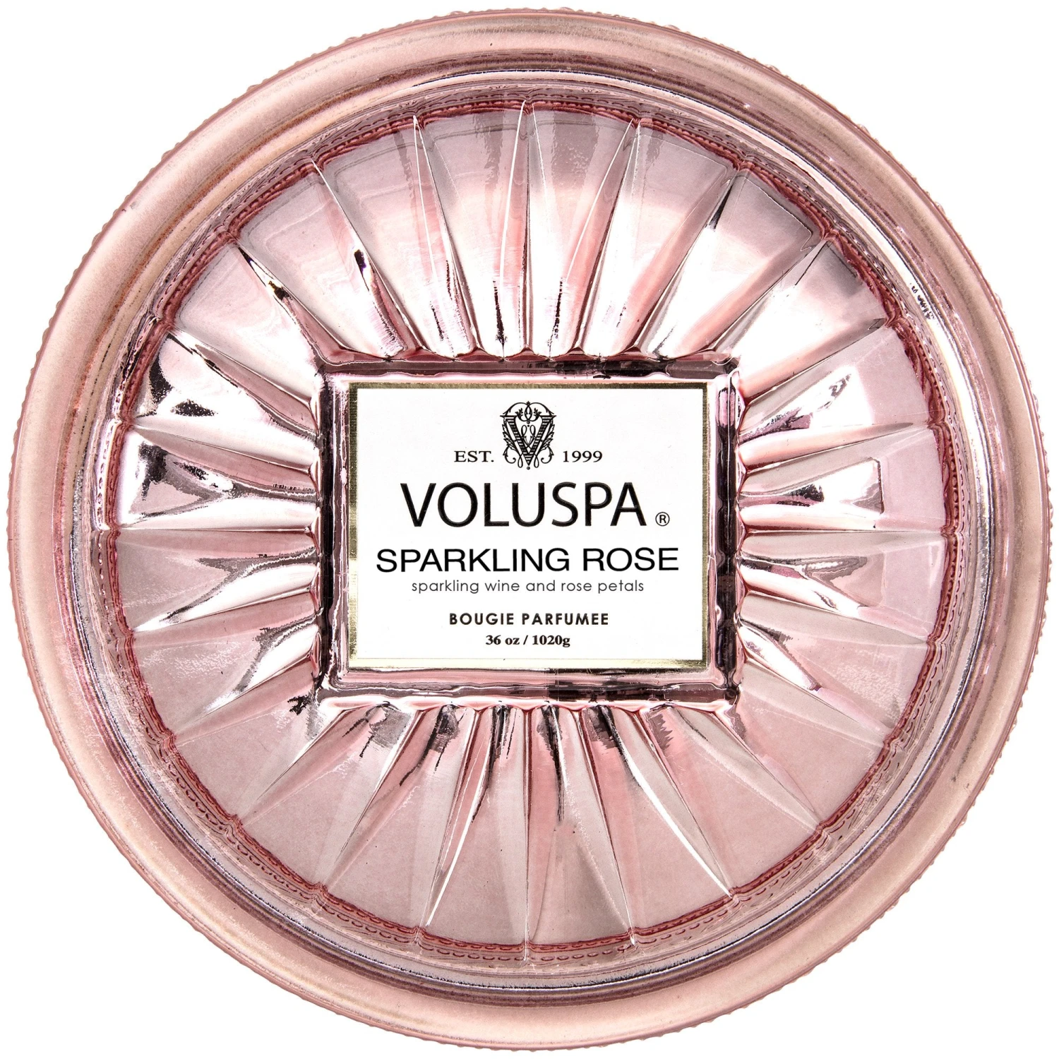 Voluspa Sparkling Rose - 3 Wick Grande Maison Candle 4 Voluspa Sparkling Rose - 3 Wick Grande Maison Candle - Image 2