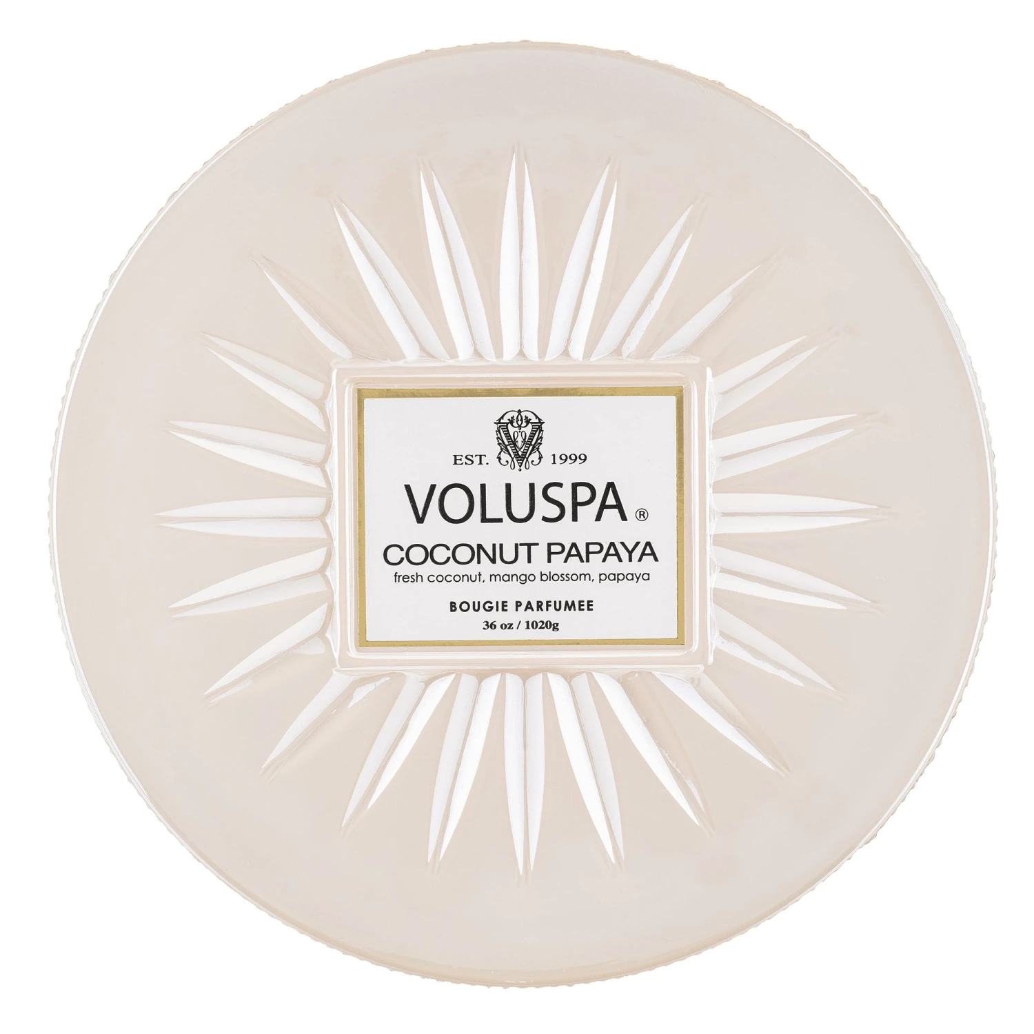 Voluspa Coconut Papaya - Grande Maison Candle 3 Voluspa Coconut Papaya - Grande Maison Candle