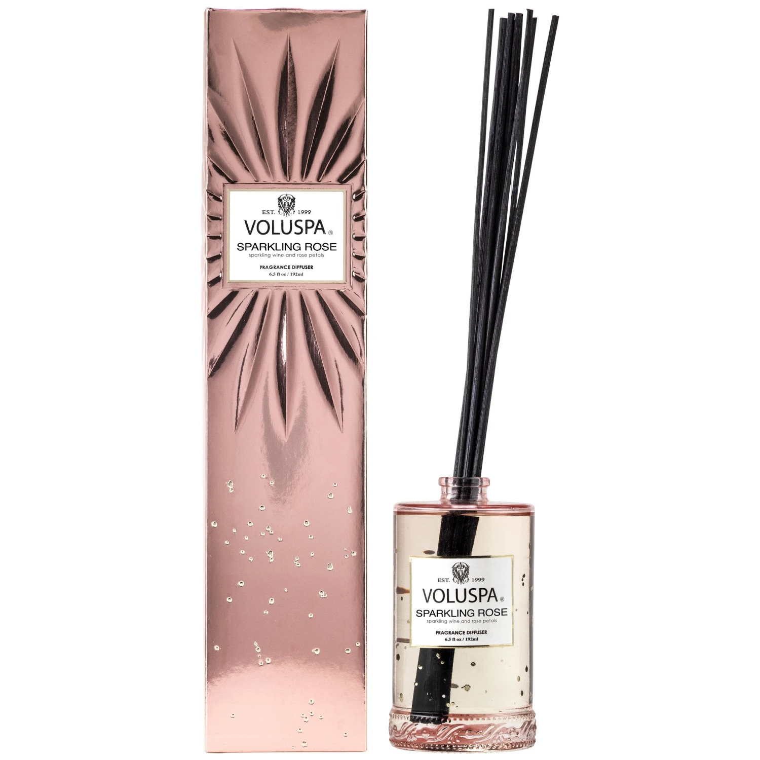 Voluspa Sparkling Rose - Reed Diffuser 2 Voluspa Sparkling Rose - Reed Diffuser