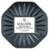 Voluspa Makassar Ebony & Peach - 3 Wick Octagon Tin Candle 2 Voluspa Makassar Ebony & Peach - 3 Wick Octagon Tin Candle -Voluspa 6862 2 1