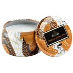 Voluspa Spiced Pumpkin Latte - Mini Tin Candle