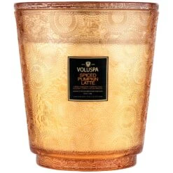 Voluspa Spiced Pumpkin Latte - 5 Wick Hearth Candle