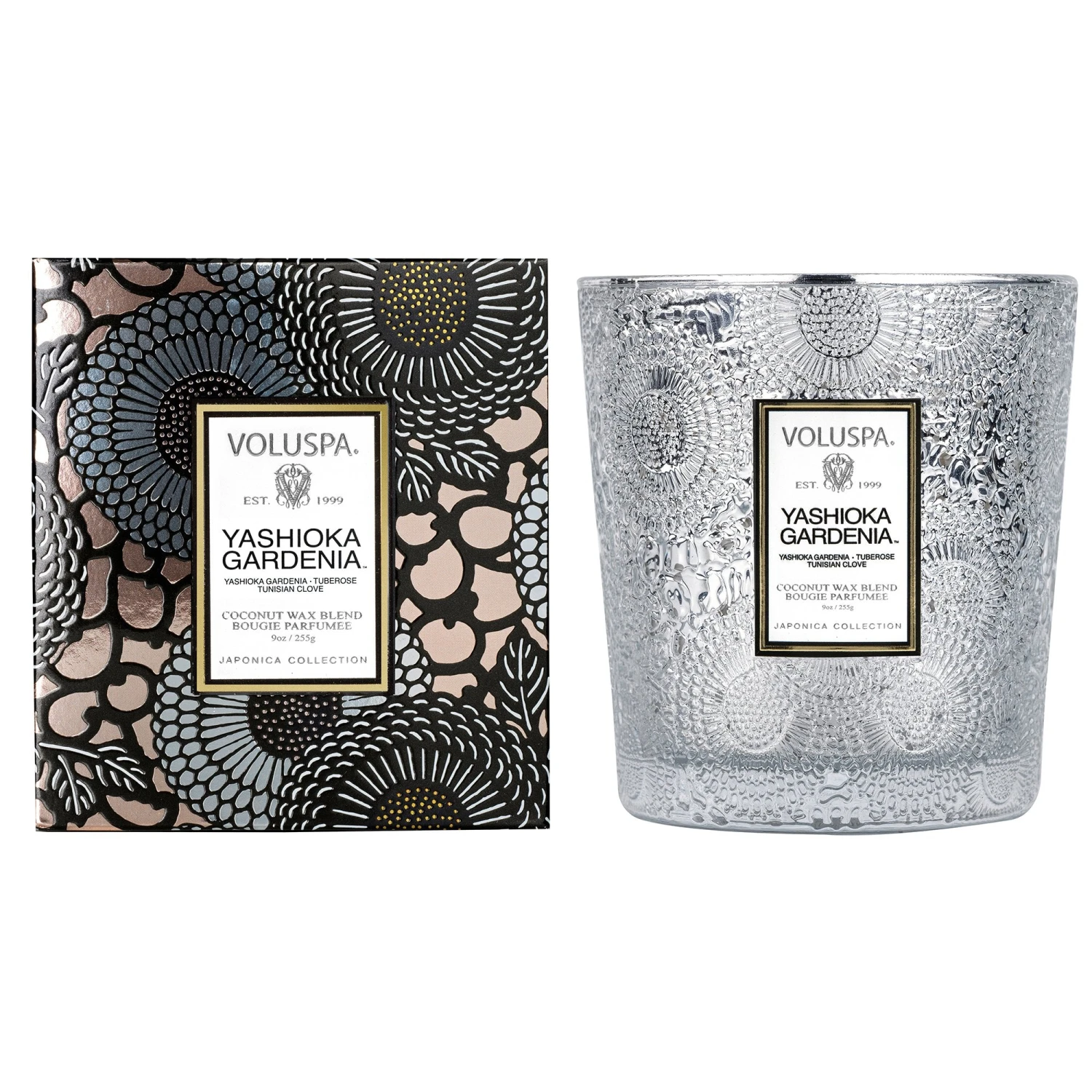Voluspa Yashioka Gardenia - Classic Candle 3 Voluspa Yashioka Gardenia - Classic Candle