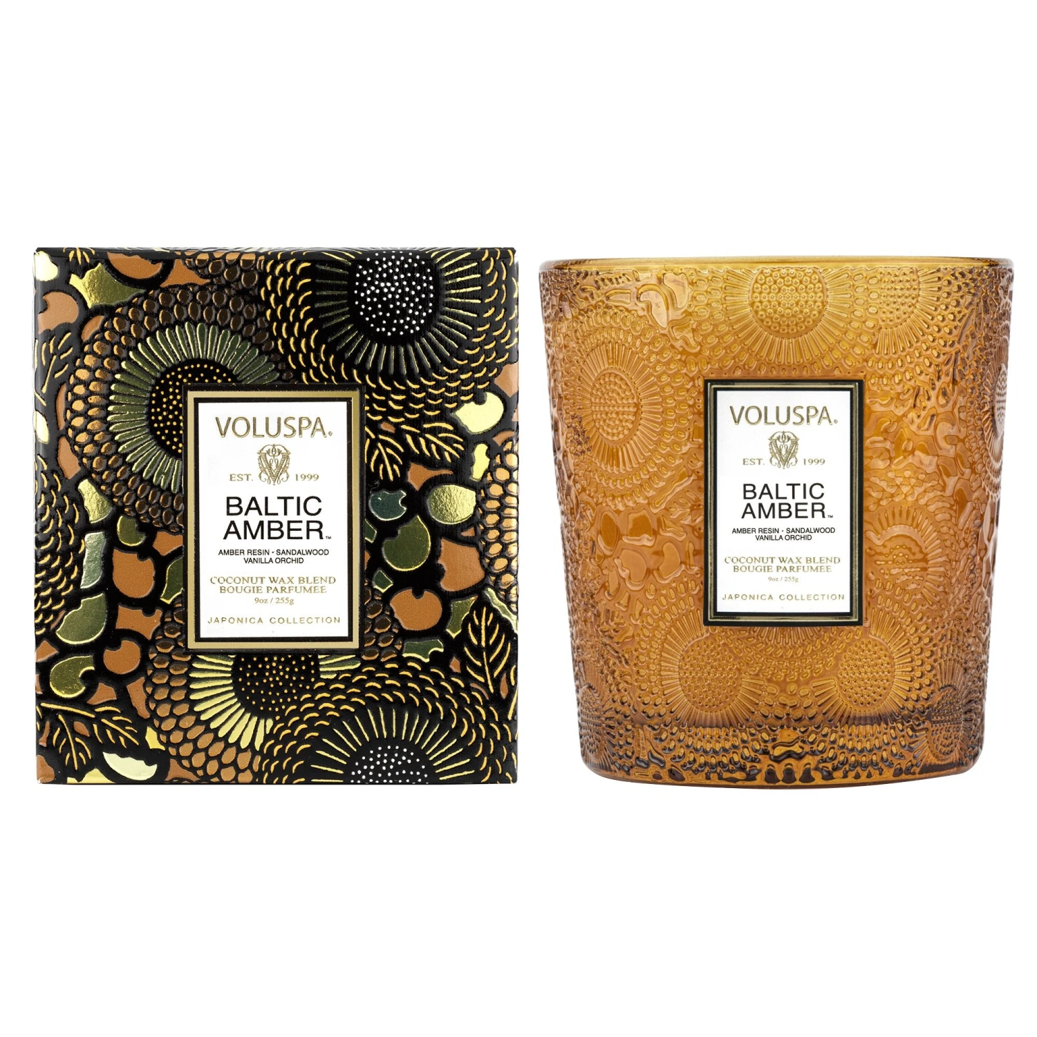 Voluspa Baltic Amber - Classic Candle 3 Voluspa Baltic Amber - Classic Candle