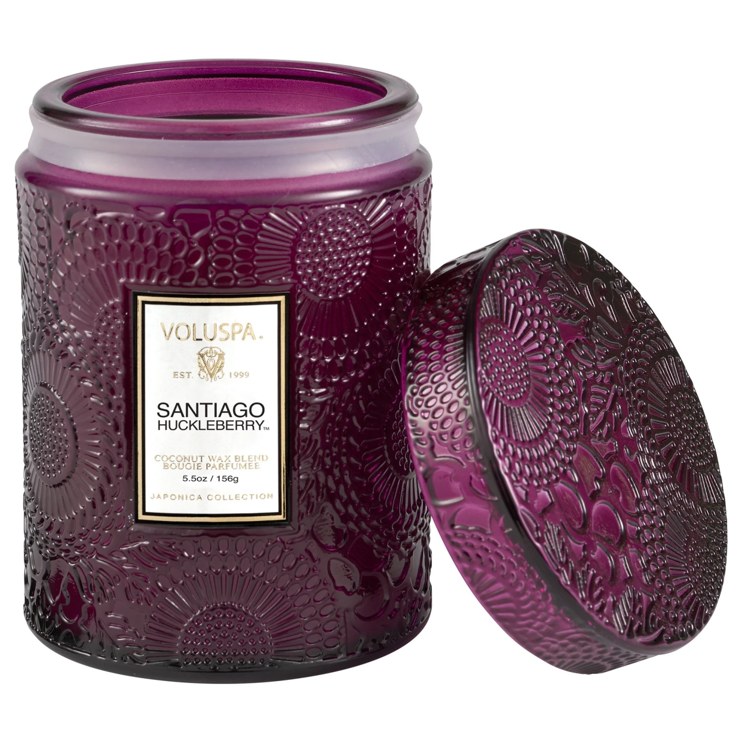 Voluspa Santiago Huckleberry - Small Jar Candle 4 Voluspa Santiago Huckleberry - Small Jar Candle - Image 2