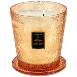 Voluspa Spiced Pumpkin Latte - 3 Wick Hearth Candle -Voluspa 73821 4