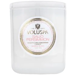 Voluspa Saijo Persimmon - Classic Candle 11 Voluspa Saijo Persimmon - Classic Candle -Voluspa 8102 1 1