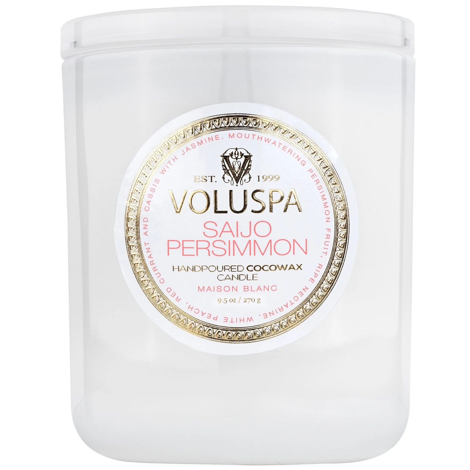 Voluspa Saijo Persimmon - Classic Candle 5 Voluspa Saijo Persimmon - Classic Candle - Image 3