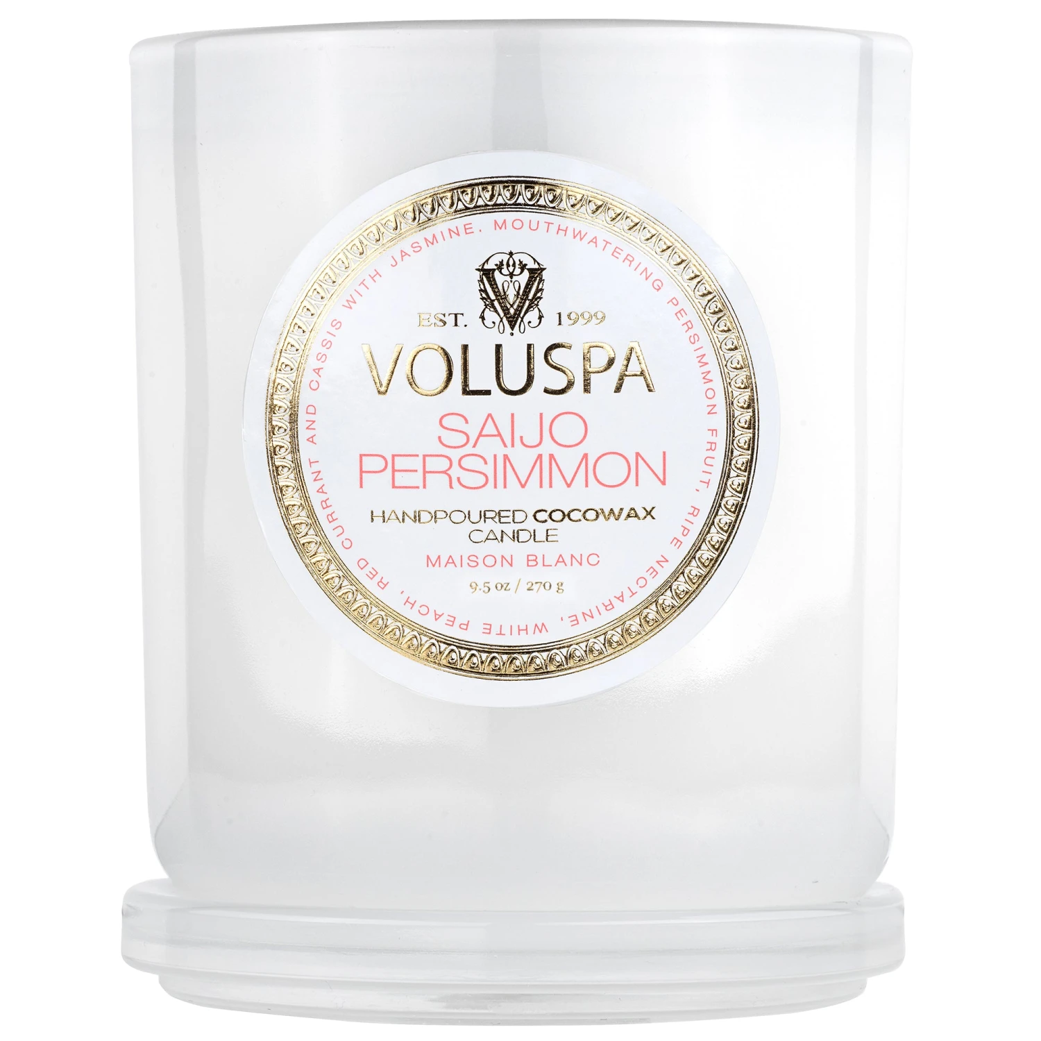 Voluspa Saijo Persimmon - Classic Candle 8 Voluspa Saijo Persimmon - Classic Candle - Image 6