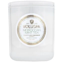 Voluspa Moroccan Mint Tea - Classic Candle 12 Voluspa Moroccan Mint Tea - Classic Candle -Voluspa 8104 1 1