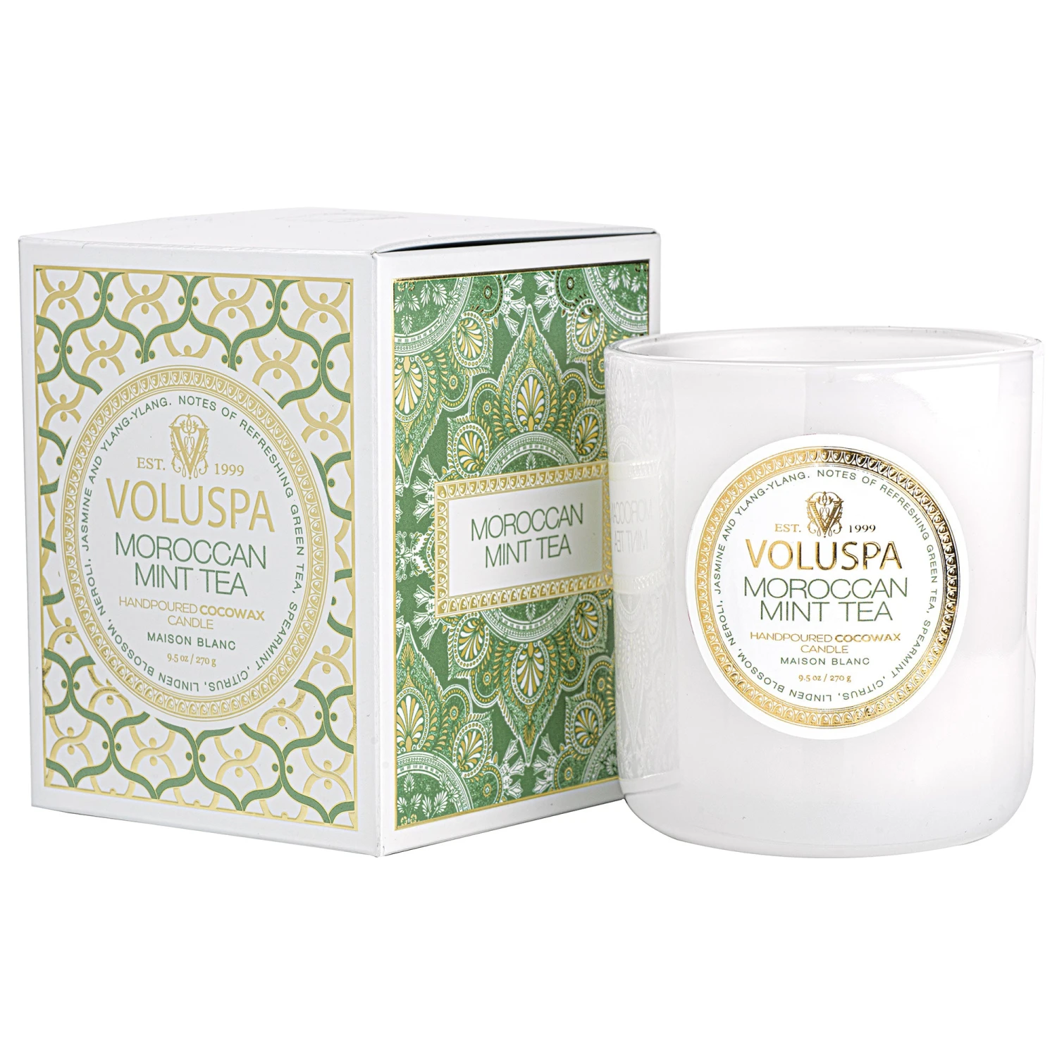 Voluspa Moroccan Mint Tea - Classic Candle 7 Voluspa Moroccan Mint Tea - Classic Candle - Image 5