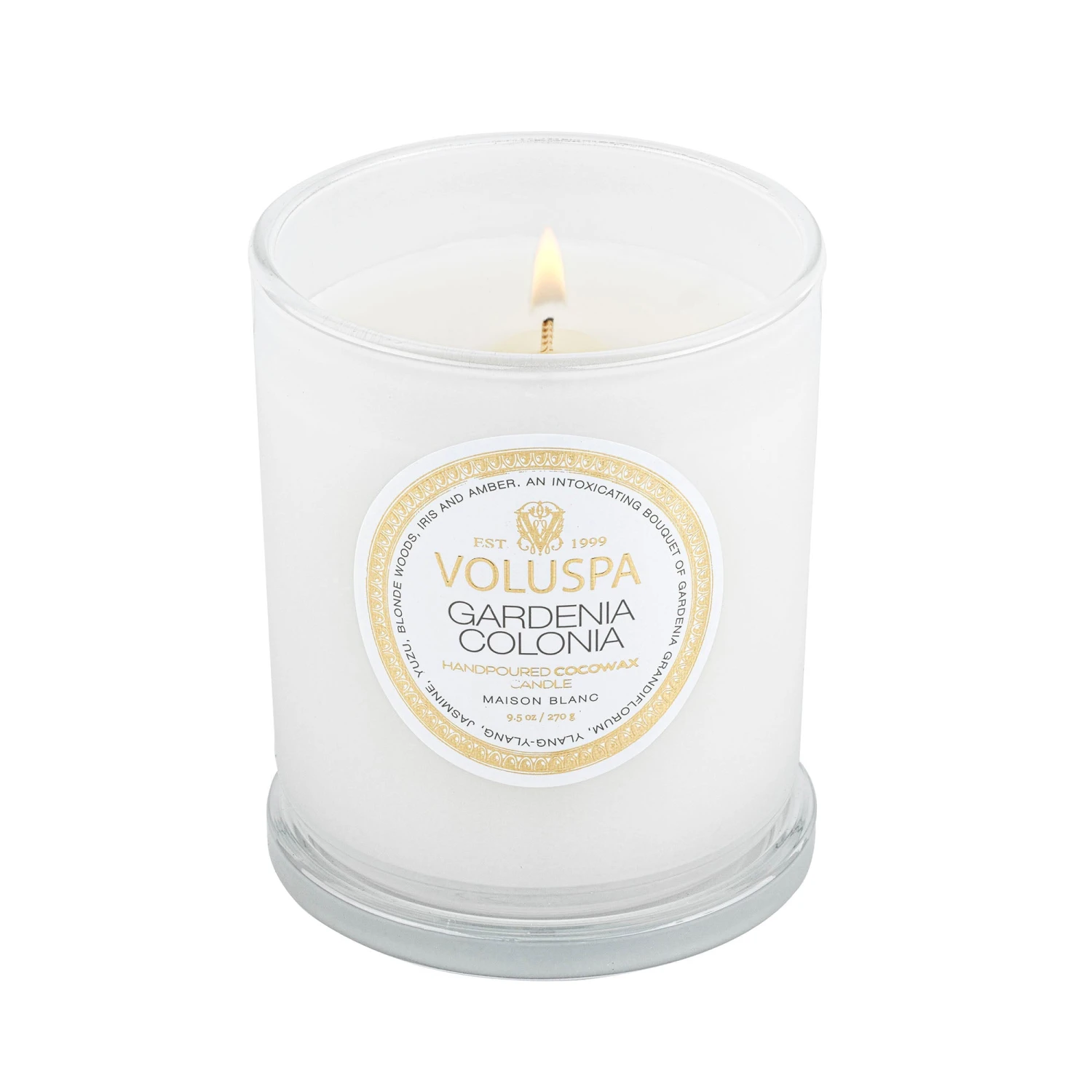 Voluspa Gardenia Colonia - Classic Candle 6 Voluspa Gardenia Colonia - Classic Candle - Image 4