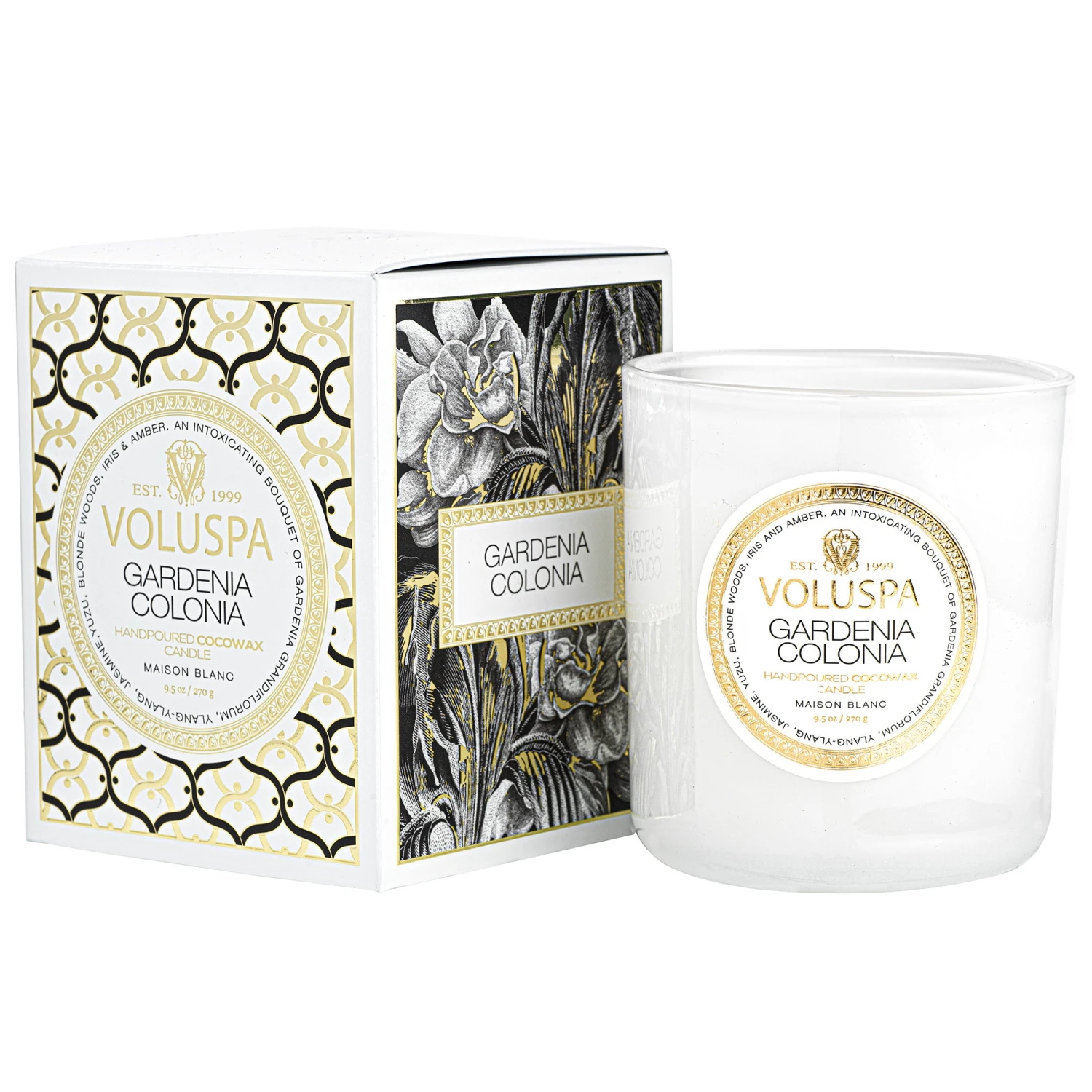 Voluspa Gardenia Colonia - Classic Candle 7 Voluspa Gardenia Colonia - Classic Candle - Image 5