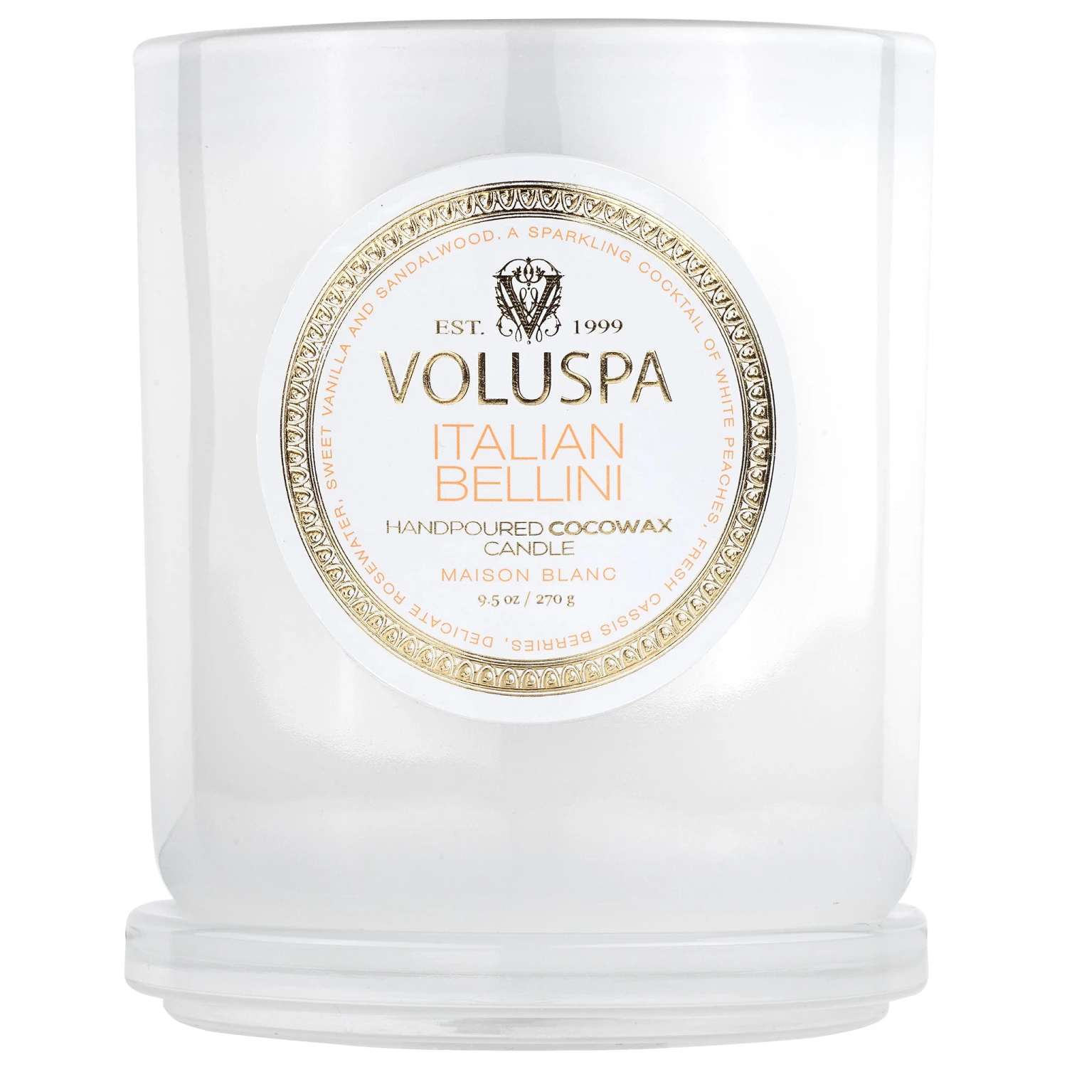 Voluspa Italian Bellini - Classic Candle 8 Voluspa Italian Bellini - Classic Candle - Image 6