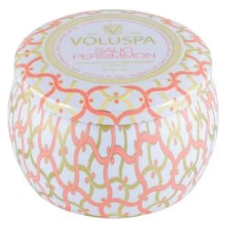 Voluspa Saijo Persimmon - Mini Tin Candle 11 Voluspa Saijo Persimmon - Mini Tin Candle -Voluspa 8112 1 2