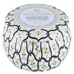Voluspa Gardenia Colonia - Mini Tin Candle 11 Voluspa Gardenia Colonia - Mini Tin Candle -Voluspa 8115 1 2