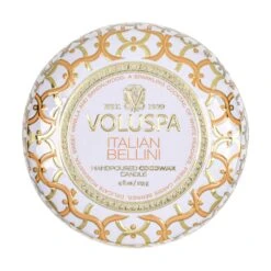 Voluspa Italian Bellini - Mini Tin Candle -Voluspa 8116 2 1