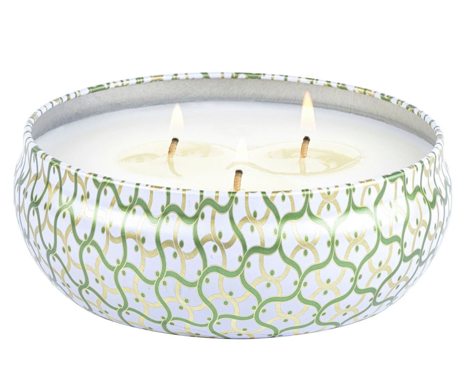 Voluspa Moroccan Mint Tea - 3 Wick Tin Candle 7 Voluspa Moroccan Mint Tea - 3 Wick Tin Candle - Image 5