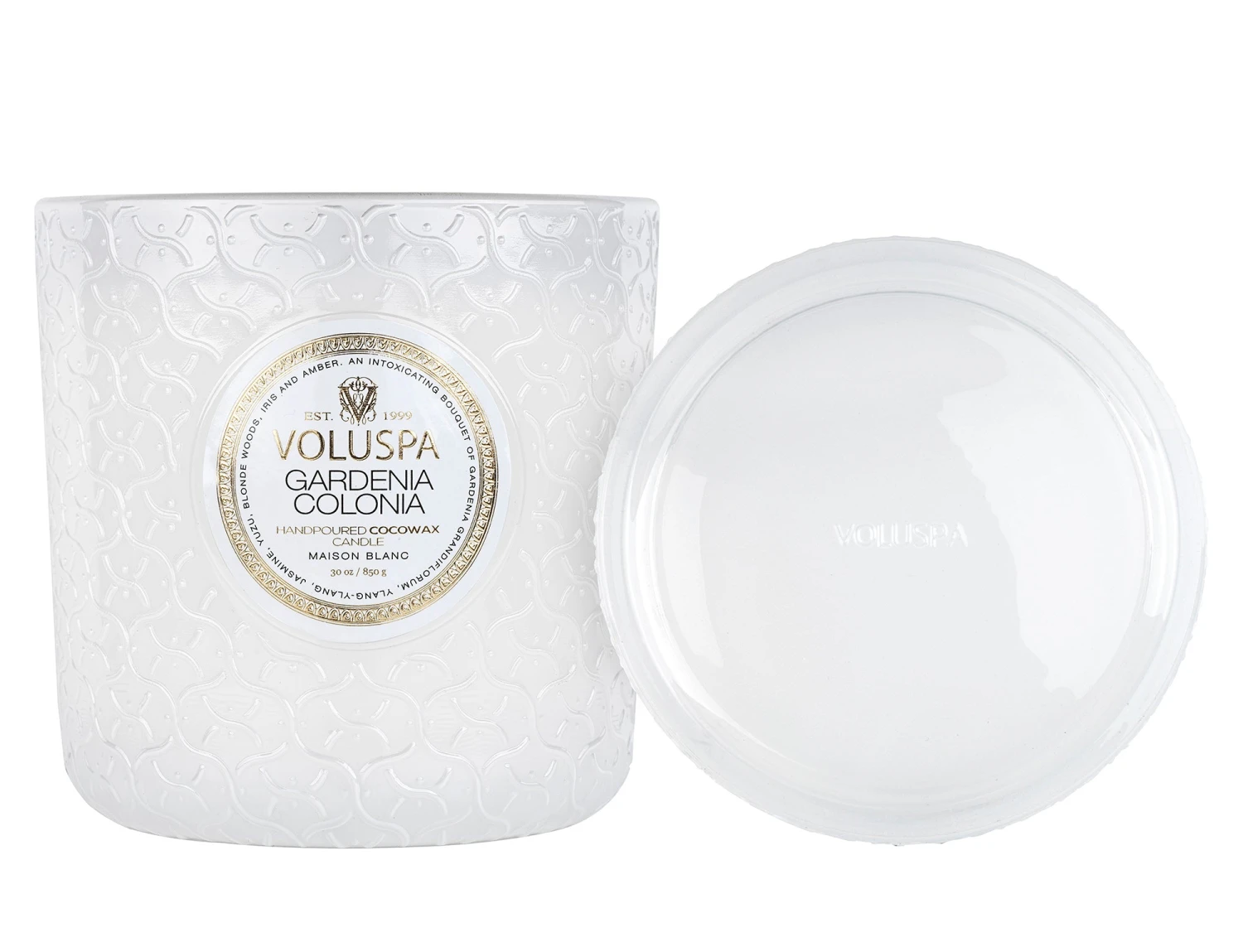 Voluspa Gardenia Colonia - Luxe Candle 6 Voluspa Gardenia Colonia - Luxe Candle - Image 4