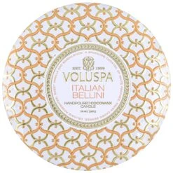 Voluspa Italian Bellini - 3 Wick Tin Candle