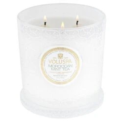 Voluspa Moroccan Mint Tea - Luxe Candle 10 Voluspa Moroccan Mint Tea - Luxe Candle -Voluspa 8134 2 1