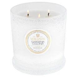 Voluspa Gardenia Colonia - Luxe Candle 10 Voluspa Gardenia Colonia - Luxe Candle -Voluspa 8135 2 1