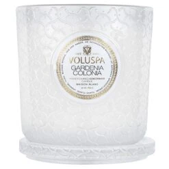 Voluspa Gardenia Colonia - Luxe Candle 12 Voluspa Gardenia Colonia - Luxe Candle -Voluspa 8135 3 1