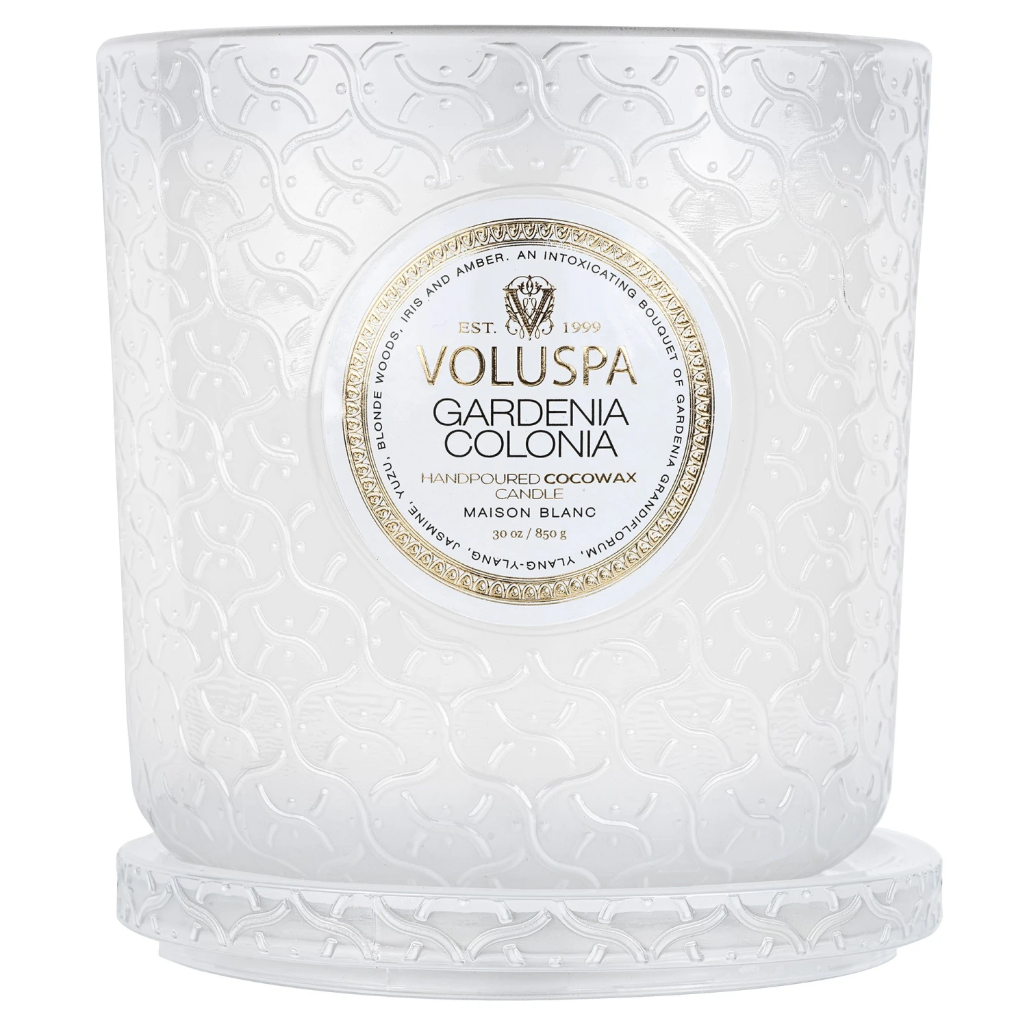 Voluspa Gardenia Colonia - Luxe Candle 7 Voluspa Gardenia Colonia - Luxe Candle - Image 5