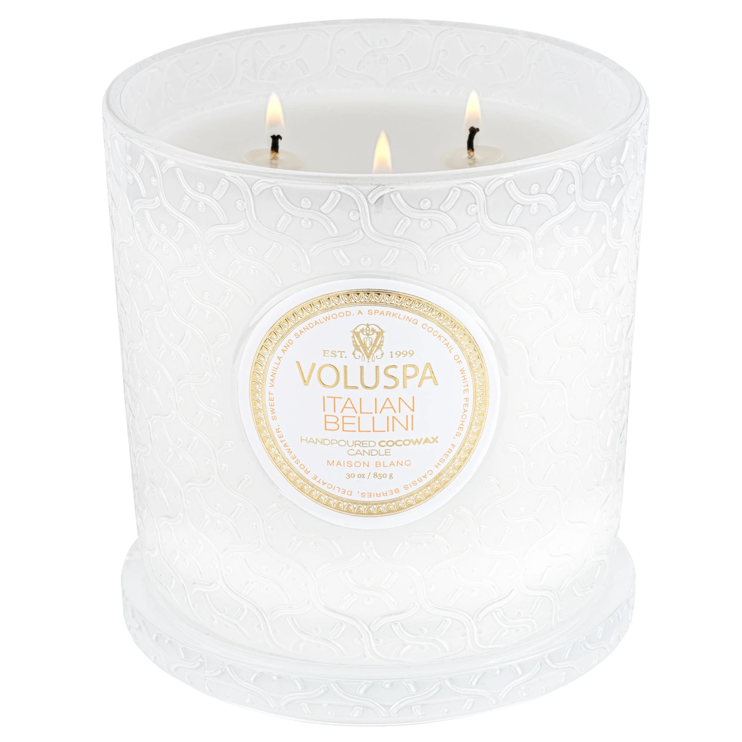 Voluspa Italian Bellini - Luxe Candle 5 Voluspa Italian Bellini - Luxe Candle - Image 3