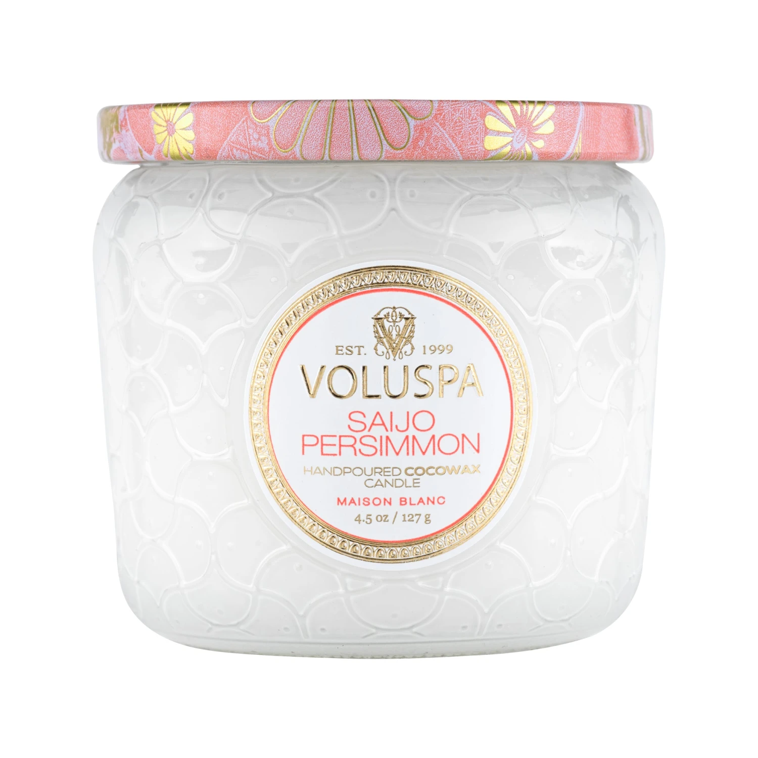 Voluspa Saijo Persimmon - Petite Jar Candle 3 Voluspa Saijo Persimmon - Petite Jar Candle