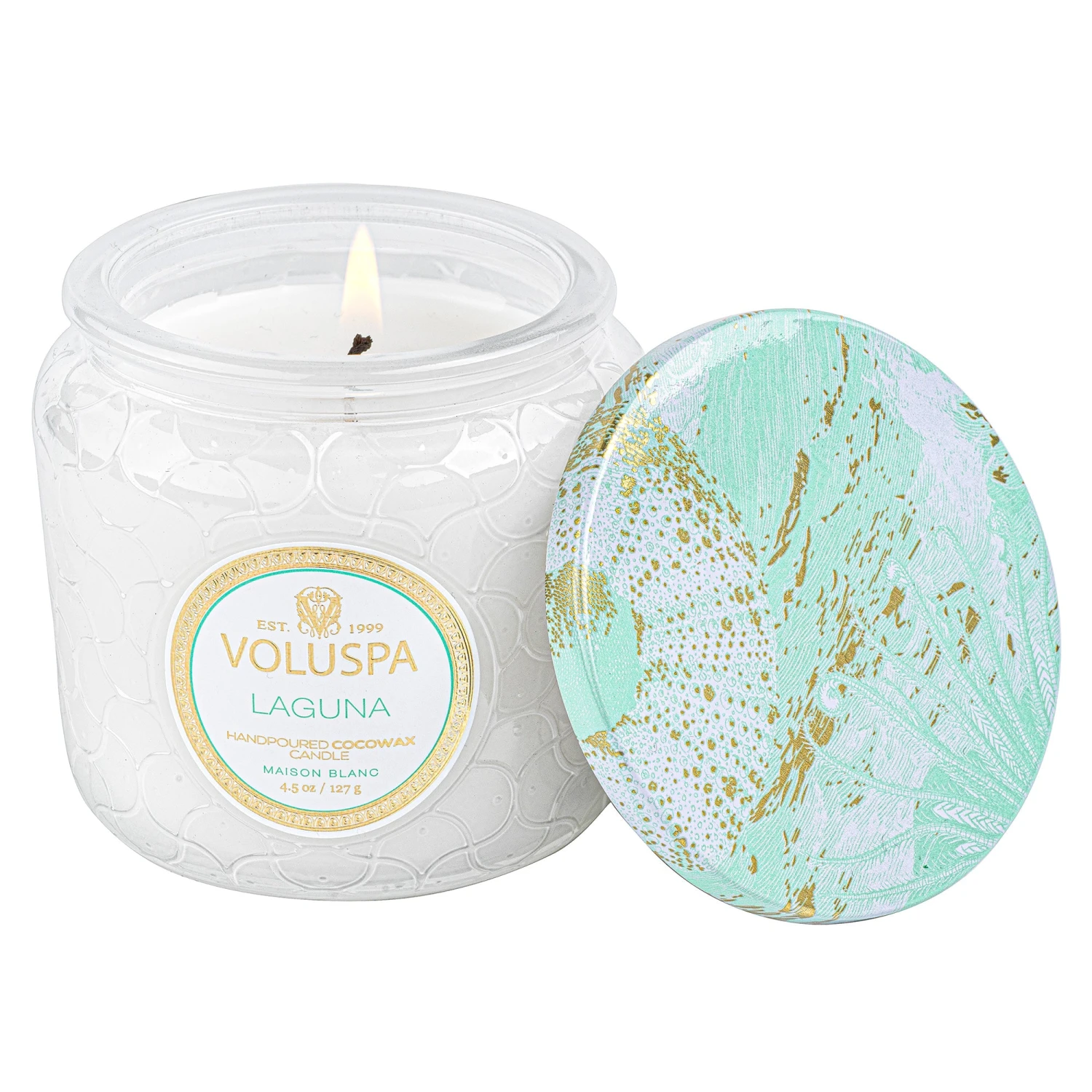 Voluspa Laguna - Petite Jar Candle 4 Voluspa Laguna - Petite Jar Candle - Image 2