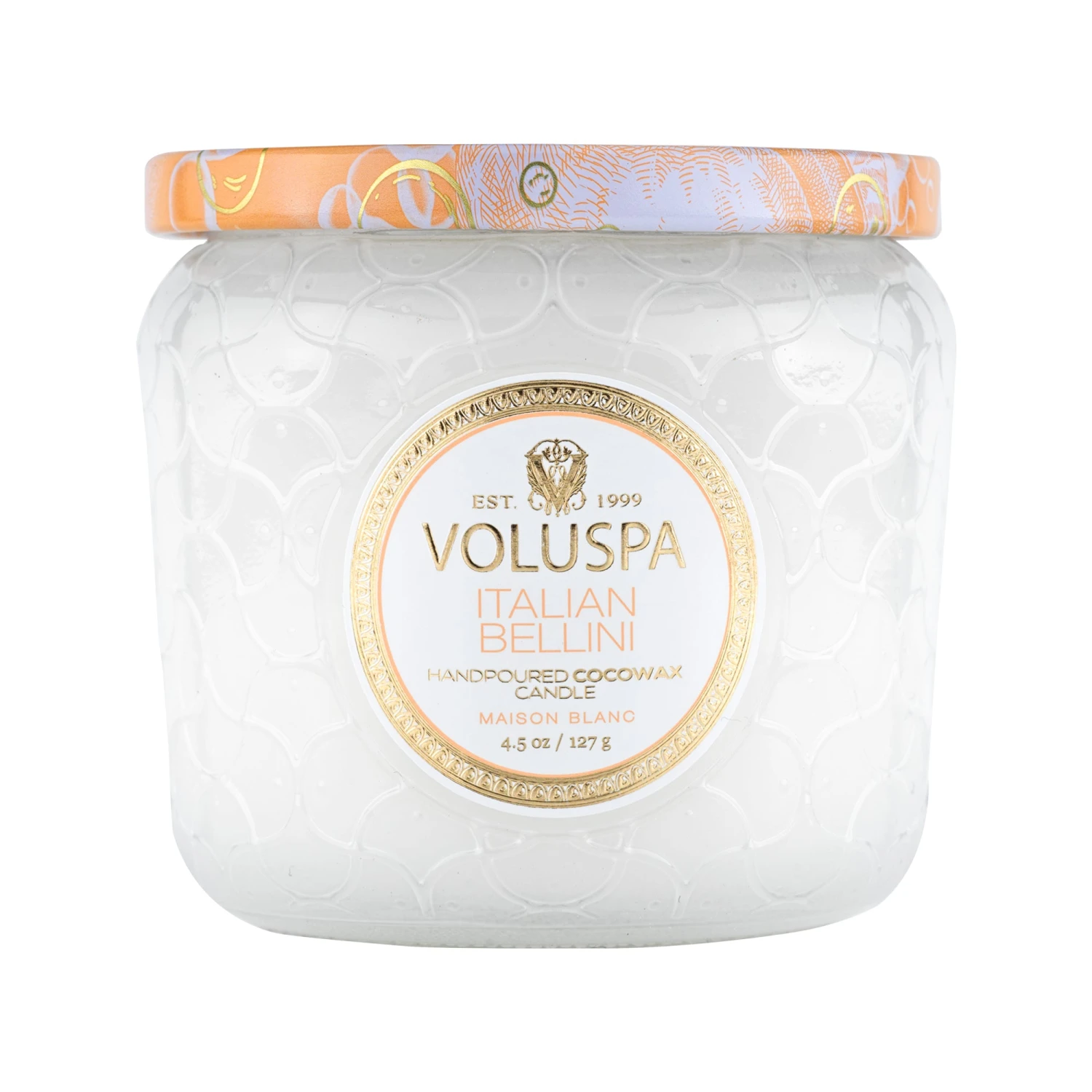 Voluspa Italian Bellini - Petite Jar Candle 3 Voluspa Italian Bellini - Petite Jar Candle