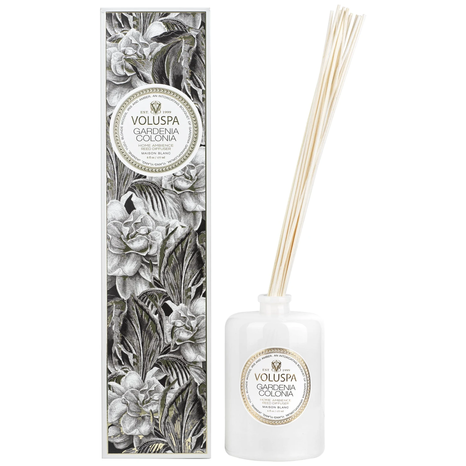 Voluspa Gardenia Colonia - Reed Diffuser 3 Voluspa Gardenia Colonia - Reed Diffuser