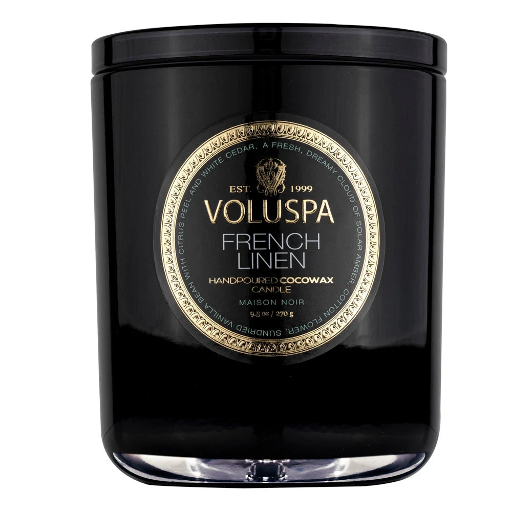 Voluspa French Linen - Classic Candle 5 Voluspa French Linen - Classic Candle - Image 3
