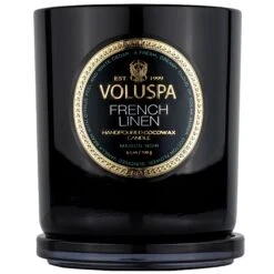 Voluspa French Linen - Classic Candle 14 Voluspa French Linen - Classic Candle -Voluspa 8204 4