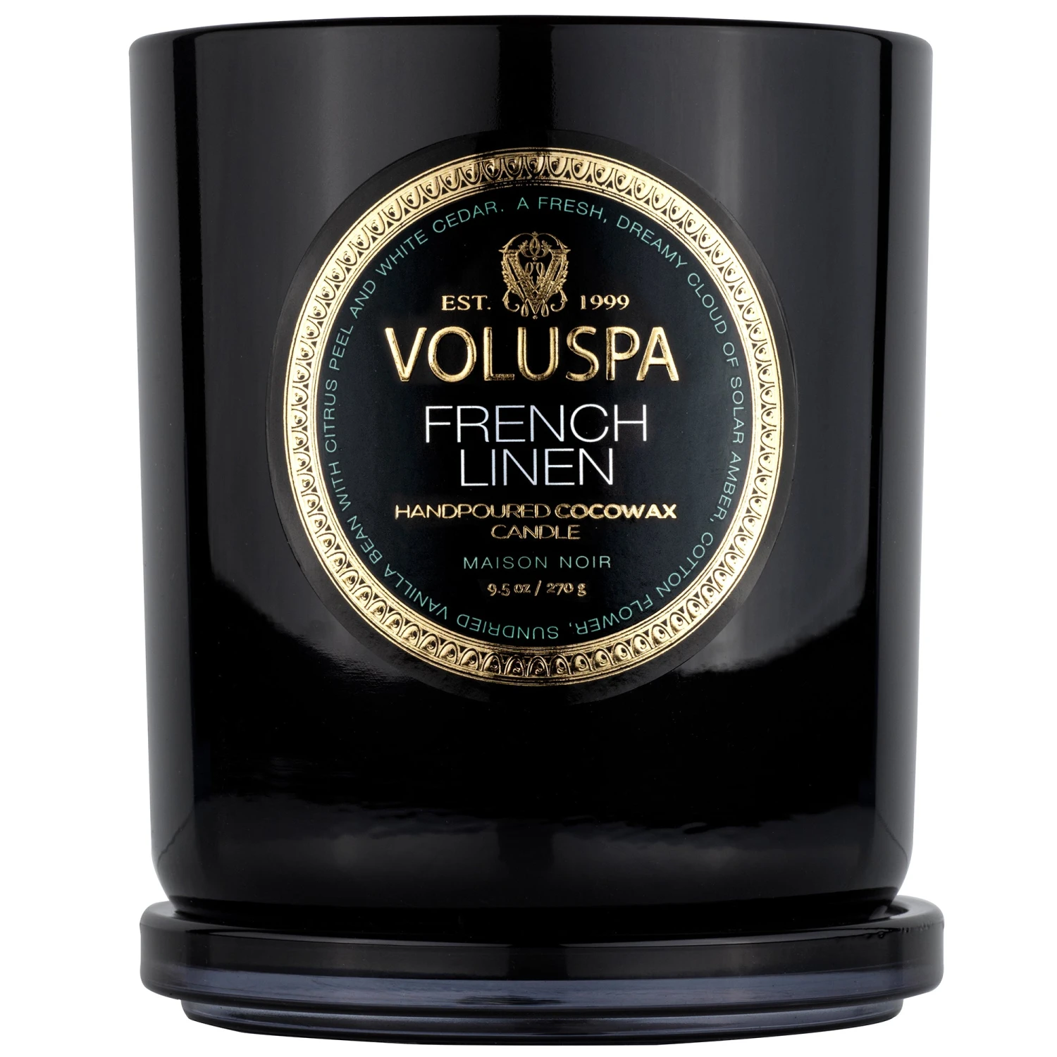 Voluspa French Linen - Classic Candle 7 Voluspa French Linen - Classic Candle - Image 5