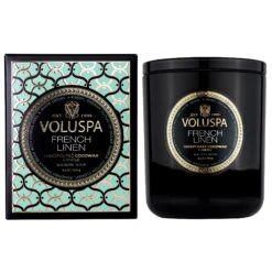 Voluspa French Linen - Classic Candle