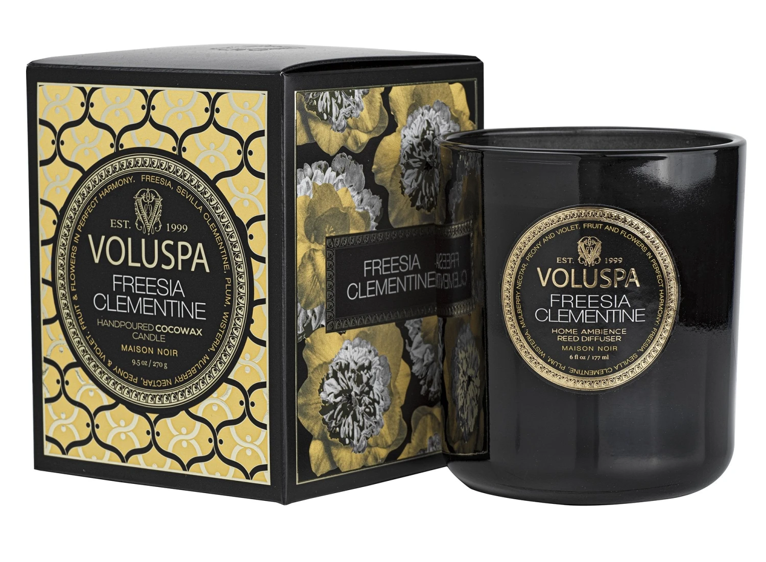 Voluspa Freesia Clementine - Classic Candle 8 Voluspa Freesia Clementine - Classic Candle - Image 6