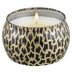 Voluspa Suede Noir - Mini Tin Candle 11 Voluspa Suede Noir - Mini Tin Candle -Voluspa 8213 3
