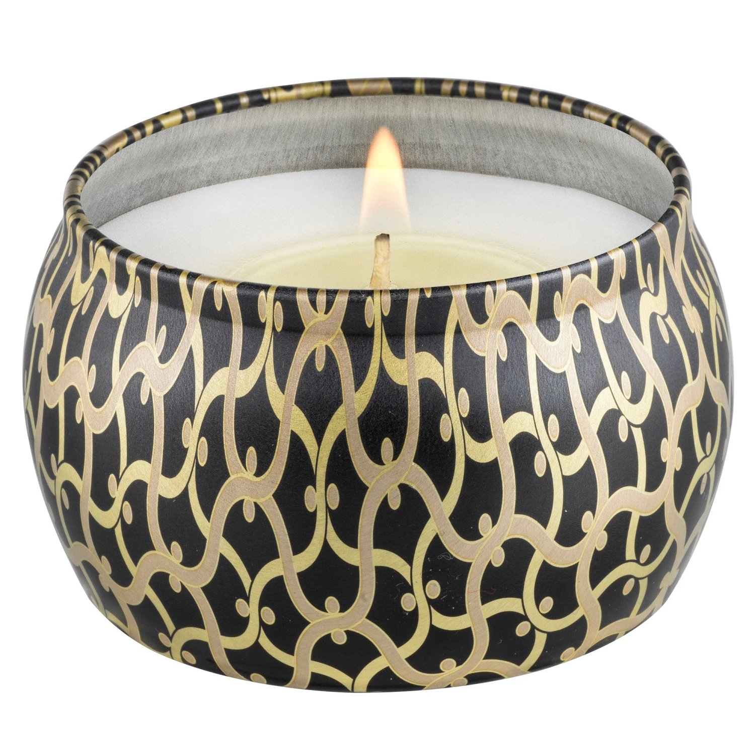 Voluspa Suede Noir - Mini Tin Candle 5 Voluspa Suede Noir - Mini Tin Candle - Image 3