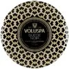Voluspa Suede Noir - 3 Wick Tin Candle 2 Voluspa Suede Noir - 3 Wick Tin Candle -Voluspa 8223 1