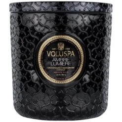 Voluspa Ambre Lumiere - Luxe Candle
