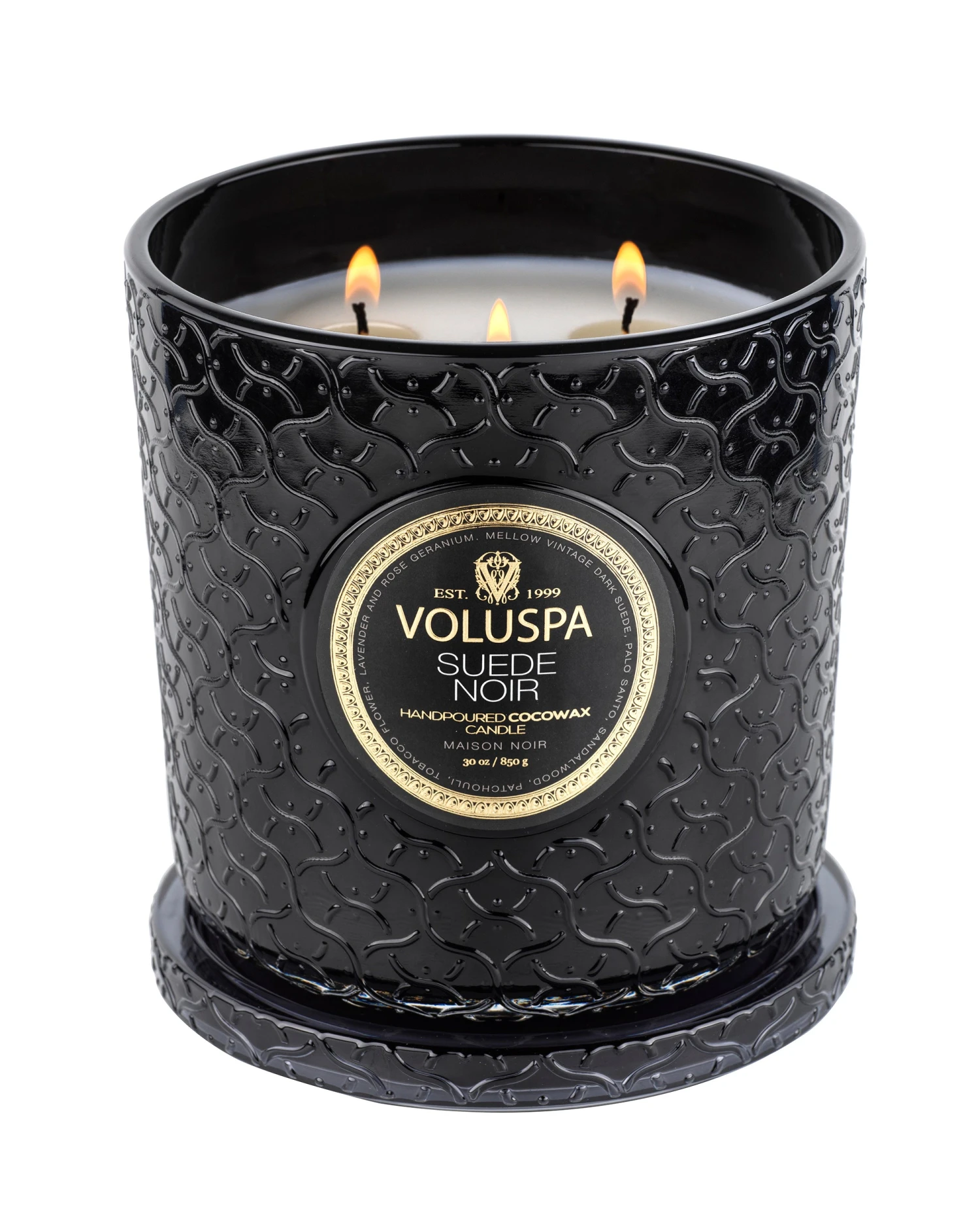 Voluspa Suede Noir - Luxe Candle 5 Voluspa Suede Noir - Luxe Candle - Image 3