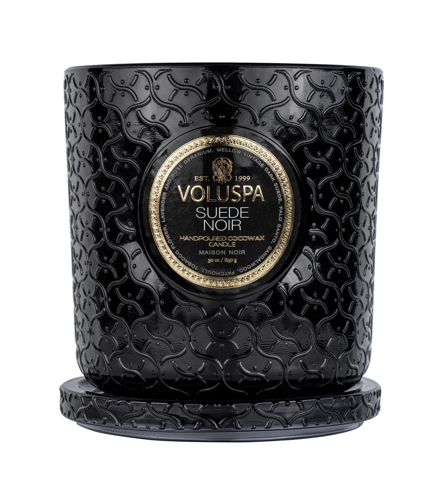 Voluspa Suede Noir - Luxe Candle 6 Voluspa Suede Noir - Luxe Candle - Image 4
