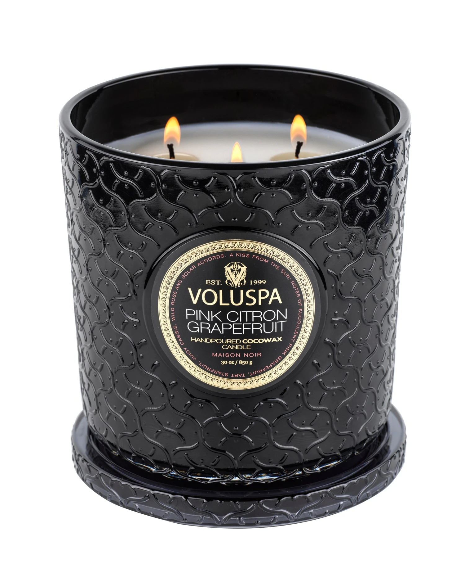 Voluspa Pink Citron Grapefruit - Luxe Candle 5 Voluspa Pink Citron Grapefruit - Luxe Candle - Image 3